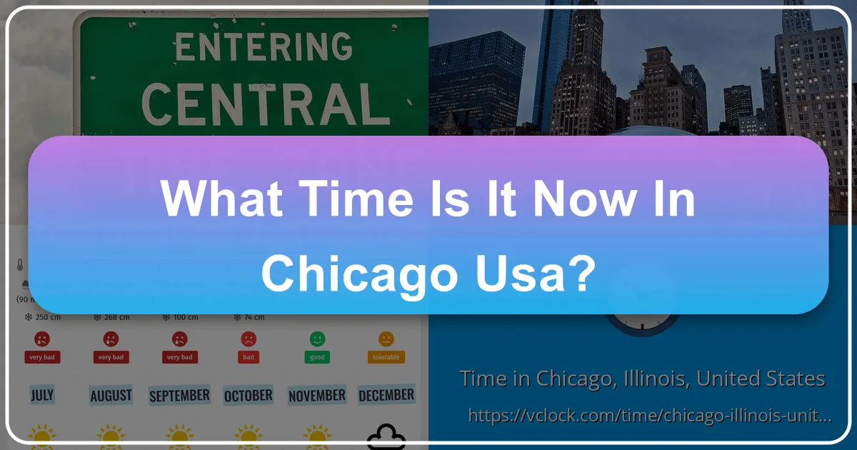 what time is it now in chicago usa