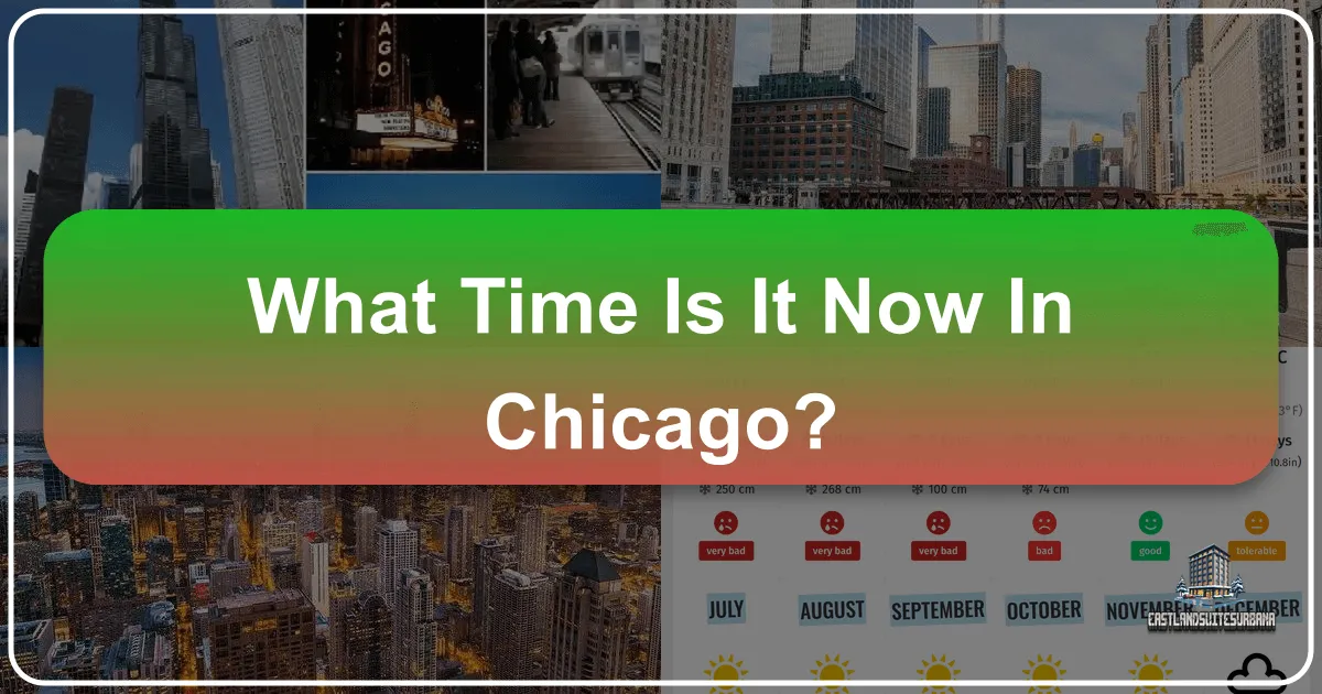 What Time Is It Now in Chicago? Navigating the Windy City's Rhythms for Travel, Business, and Exploration.