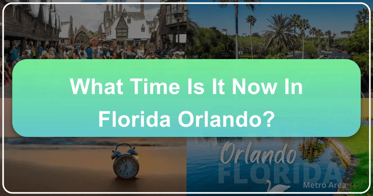What Time Is It Now in Florida Orlando?