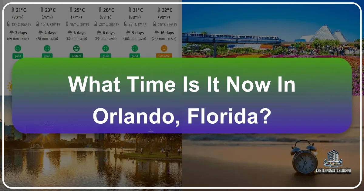 What Time Is It Now In Orlando, Florida?