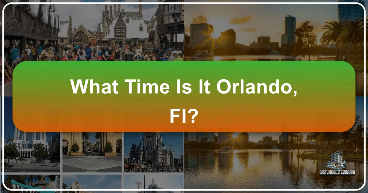 What Time Is It Orlando, Fl?