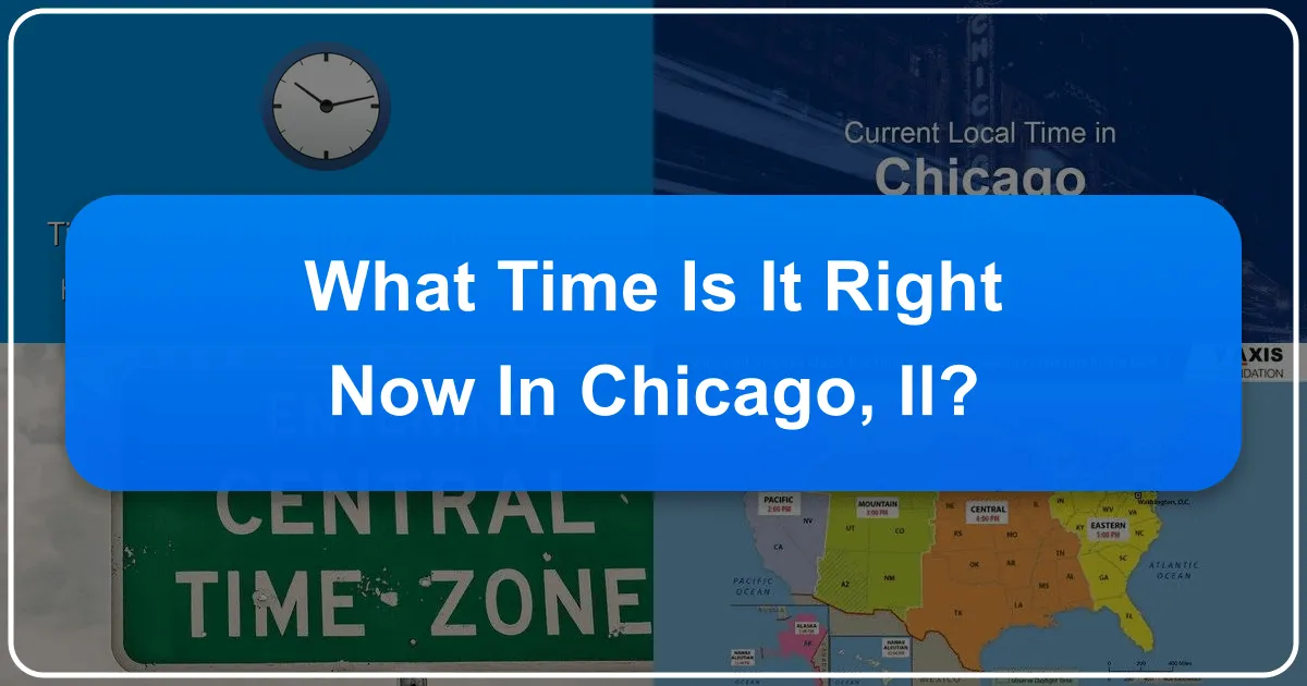 What Time Is It Right Now in Chicago, IL?