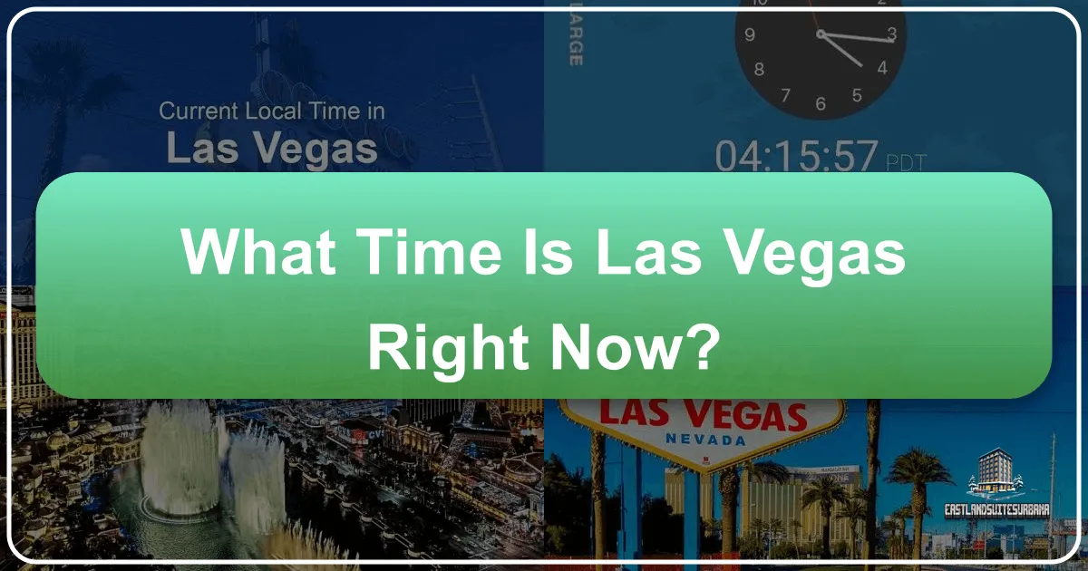 What Time Is Las Vegas Right Now?