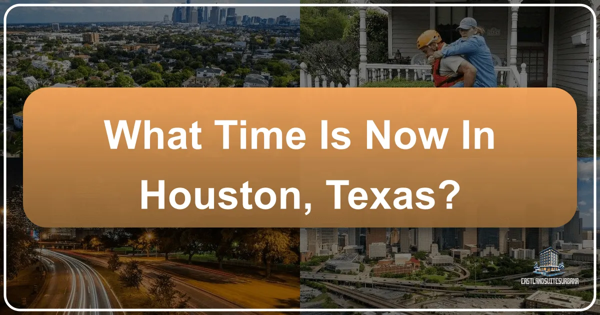 What Time Is Now In Houston, Texas?