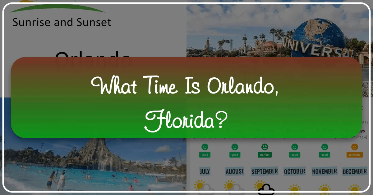 What Time is Orlando Florida