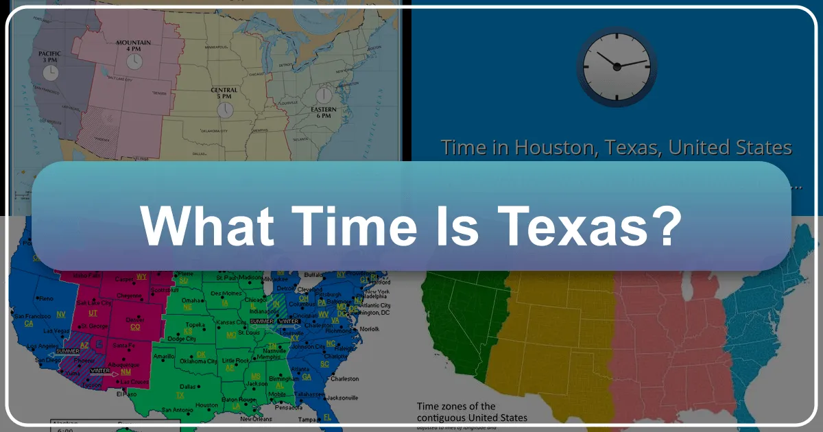 What Time is Texas? Discovering the Lone Star State's Timeless Allure