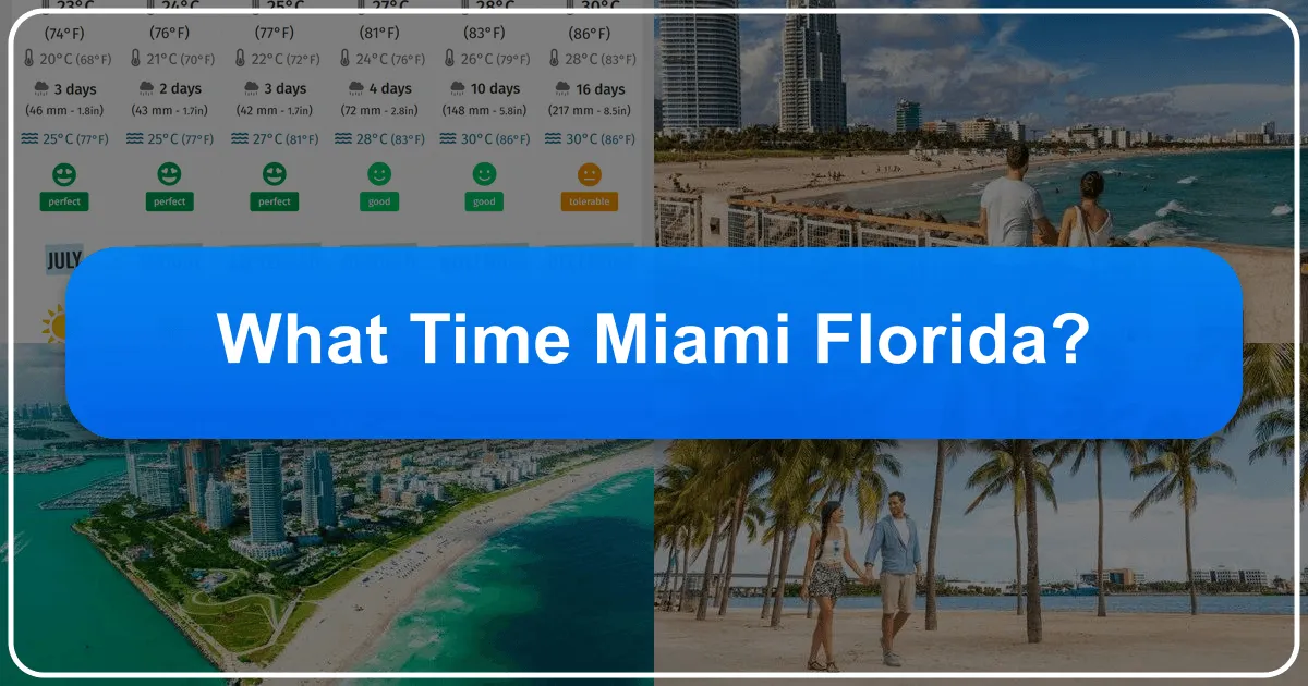 What Time Miami Florida