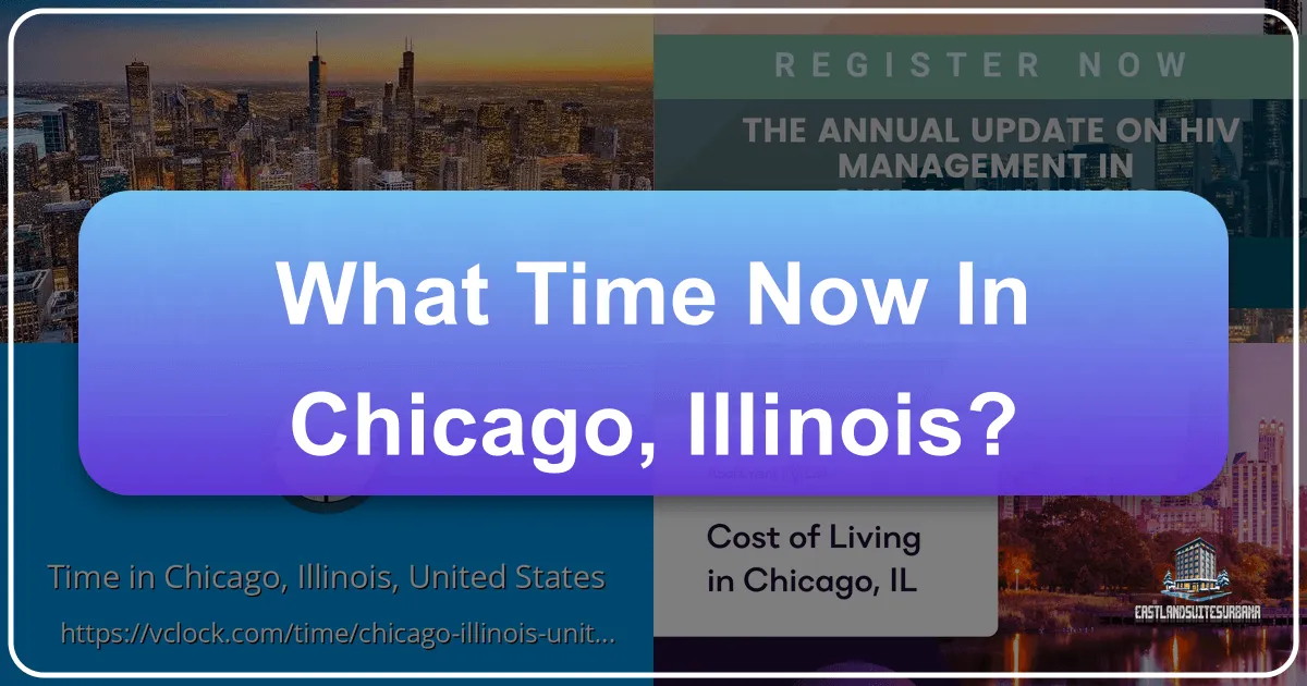What Time Now In Chicago, Illinois?
