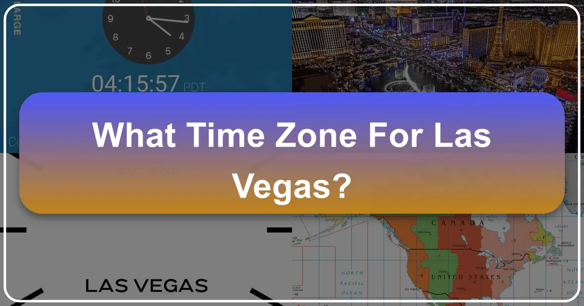 What Time Zone for Las Vegas