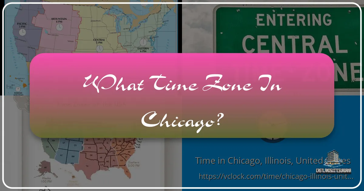 What Time Zone in Chicago