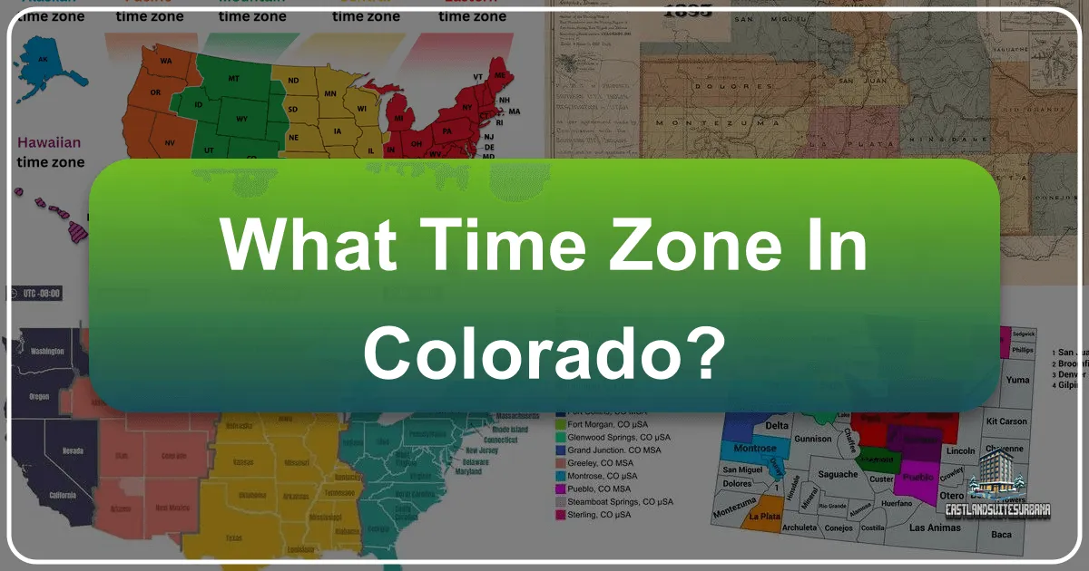 What Time Zone is Colorado In? Your Essential Guide to Navigating the Centennial State's Clock
