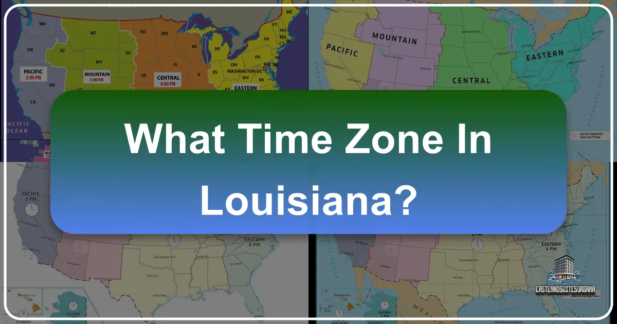 What Time Zone in Louisiana