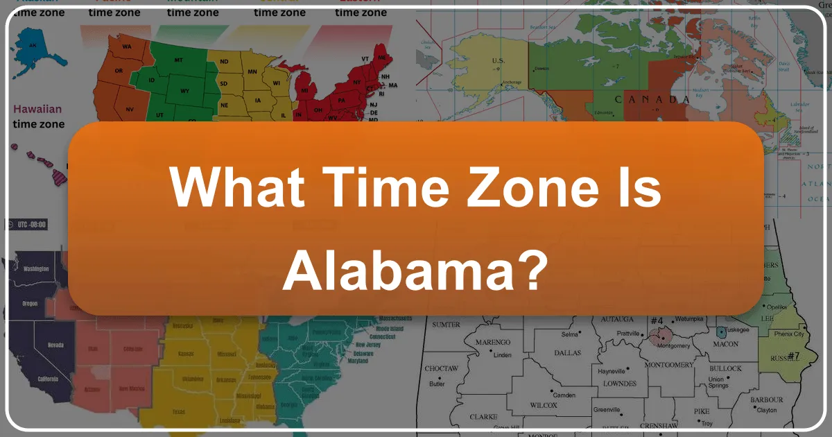 What Time Zone Alabama