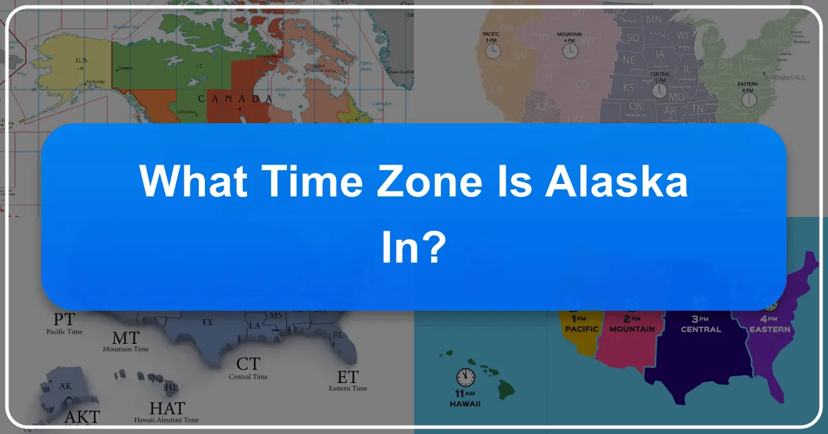 What Time Zone Is Alaska In?