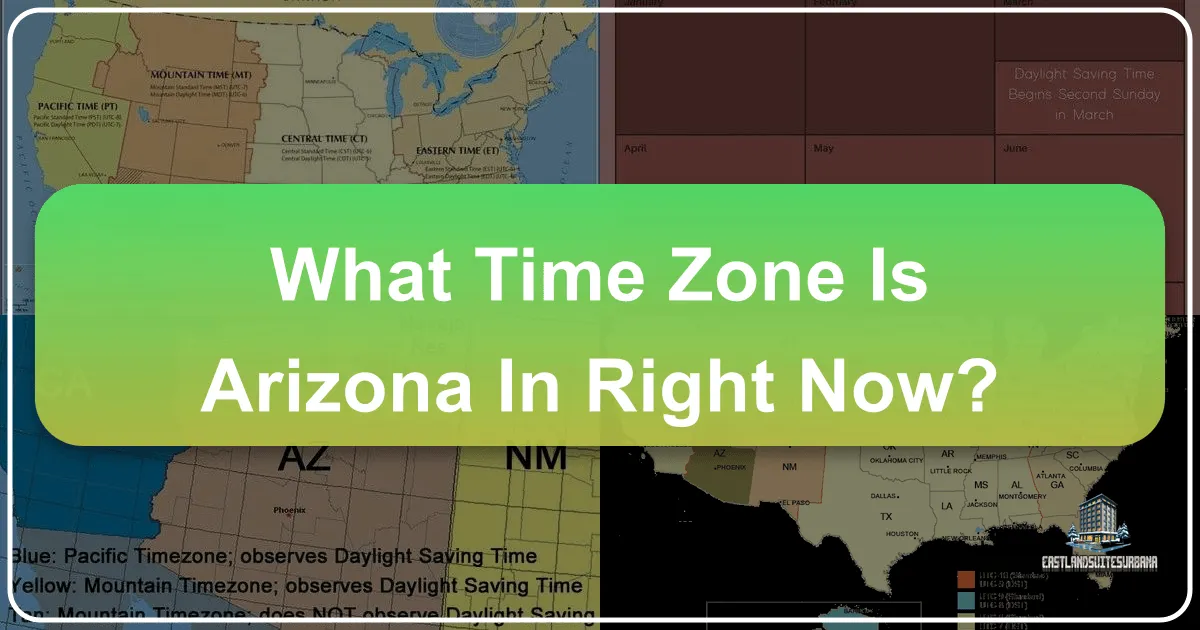 What Time Zone Is Arizona In Right Now?