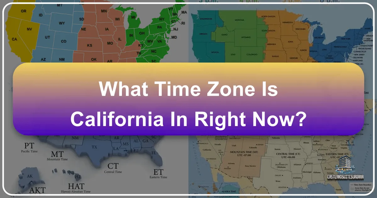 What Time Zone Is California In Right Now?