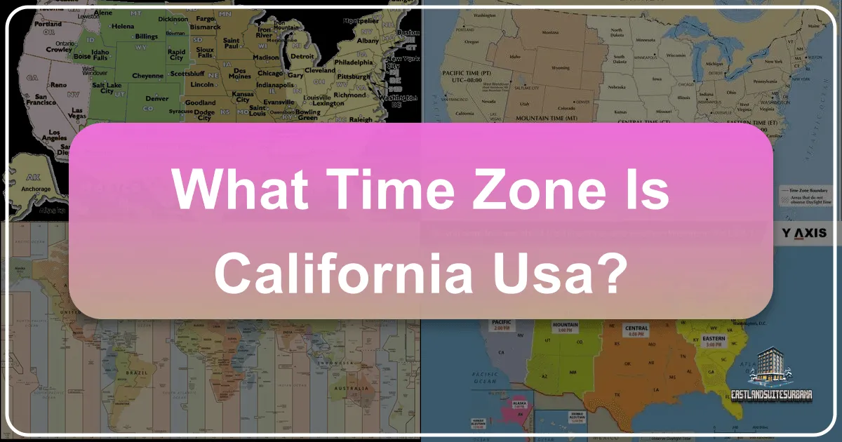 What Time Zone Is California Usa?