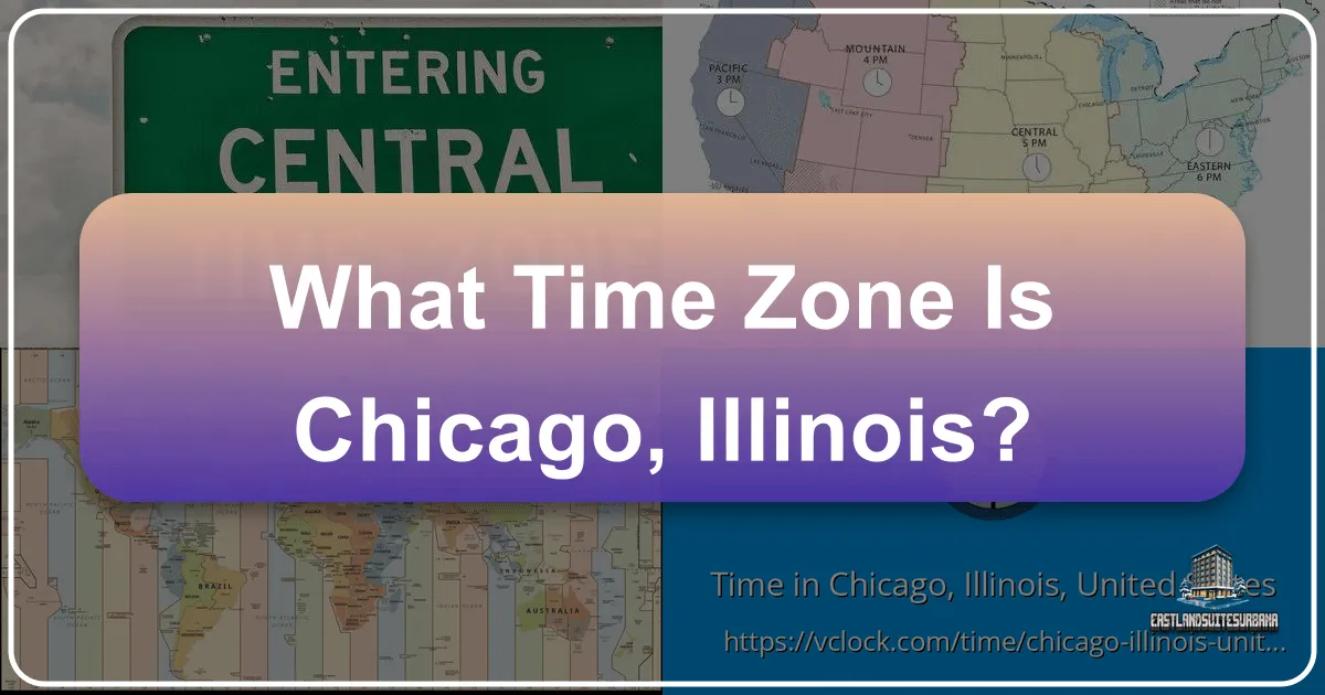 What Time Zone is Chicago, Illinois?