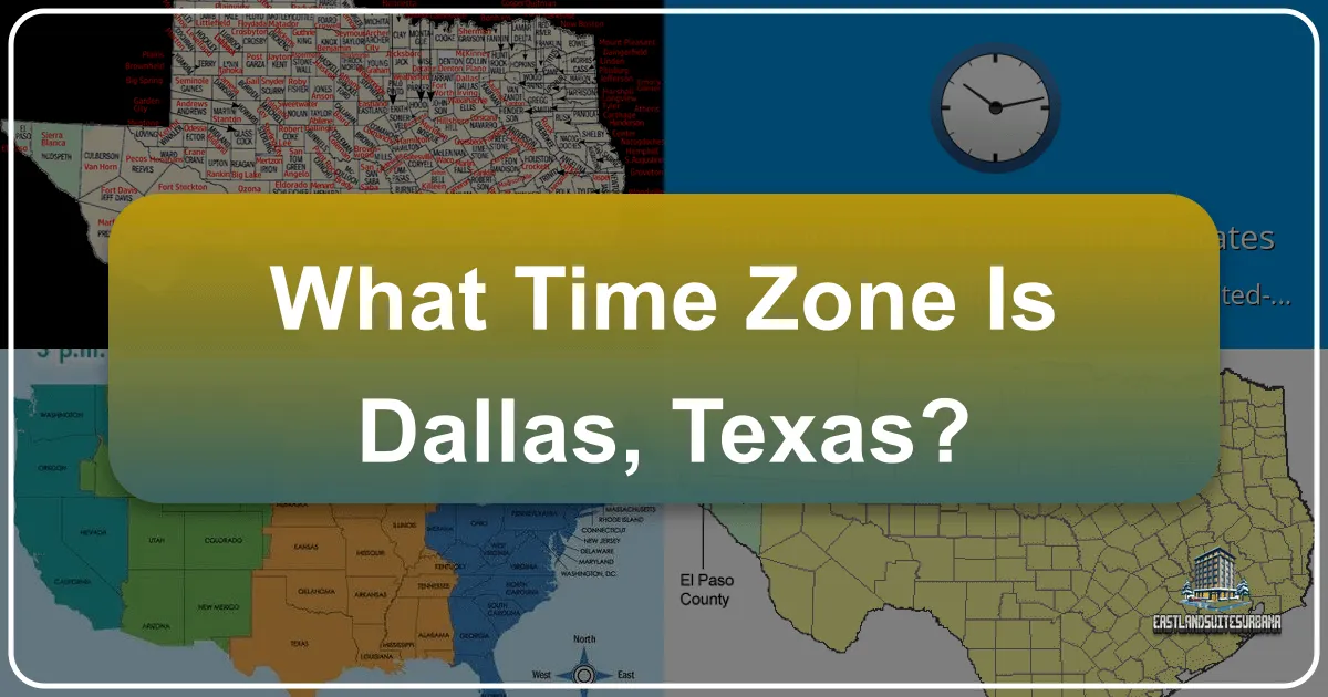 What Time Zone Is Dallas, Texas?