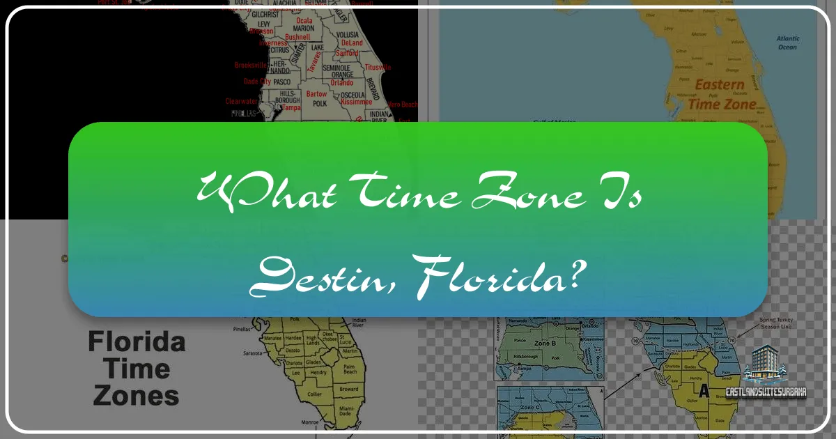 What Time Zone Is Destin, Florida?