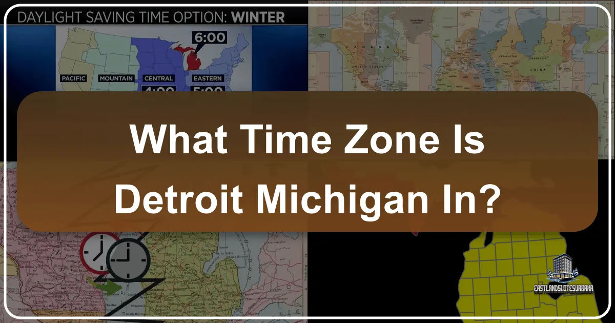 What Time Zone Is Detroit Michigan In?