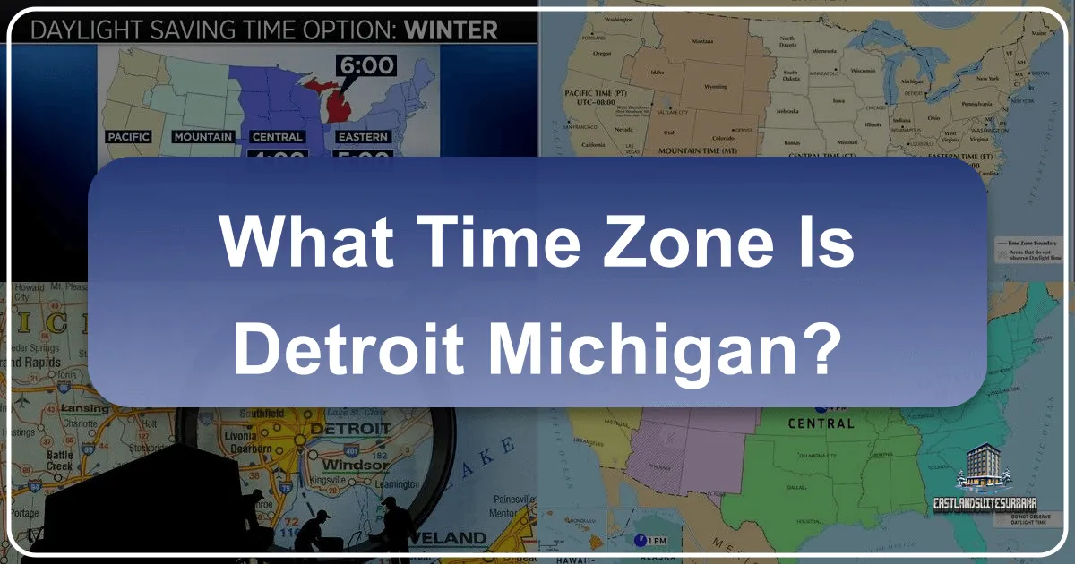 What Time Zone Is Detroit, Michigan?