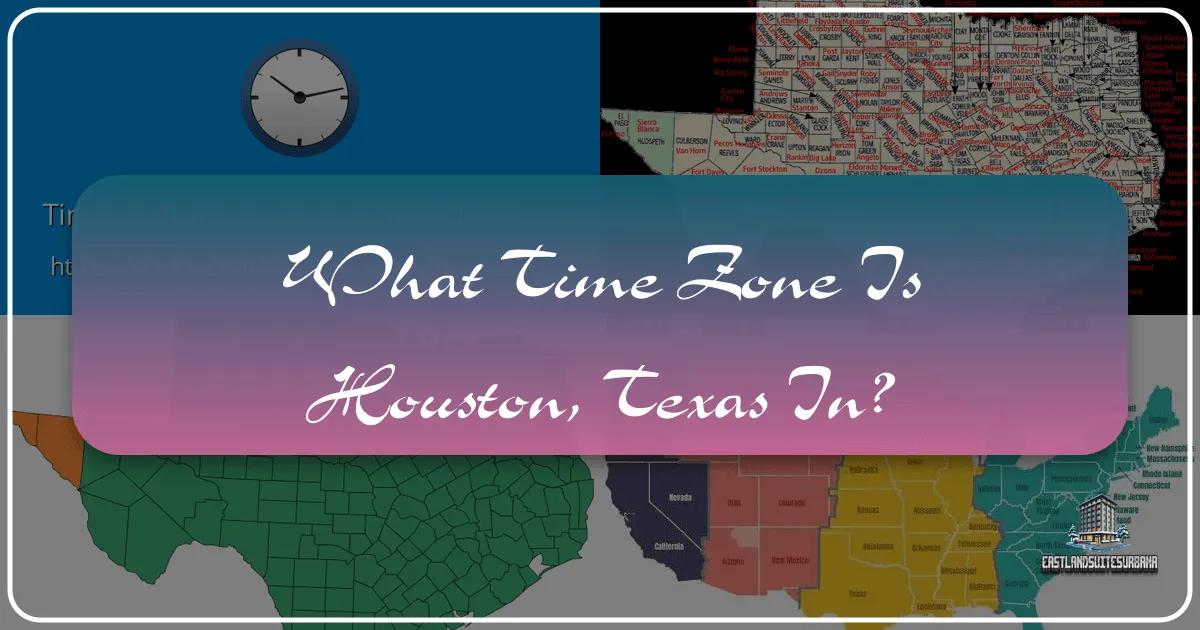 What Time Zone Is Houston, Texas In?