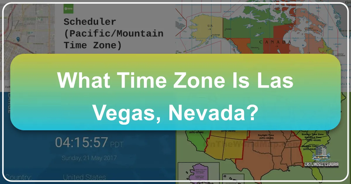 What Time Zone Is Las Vegas, Nevada?