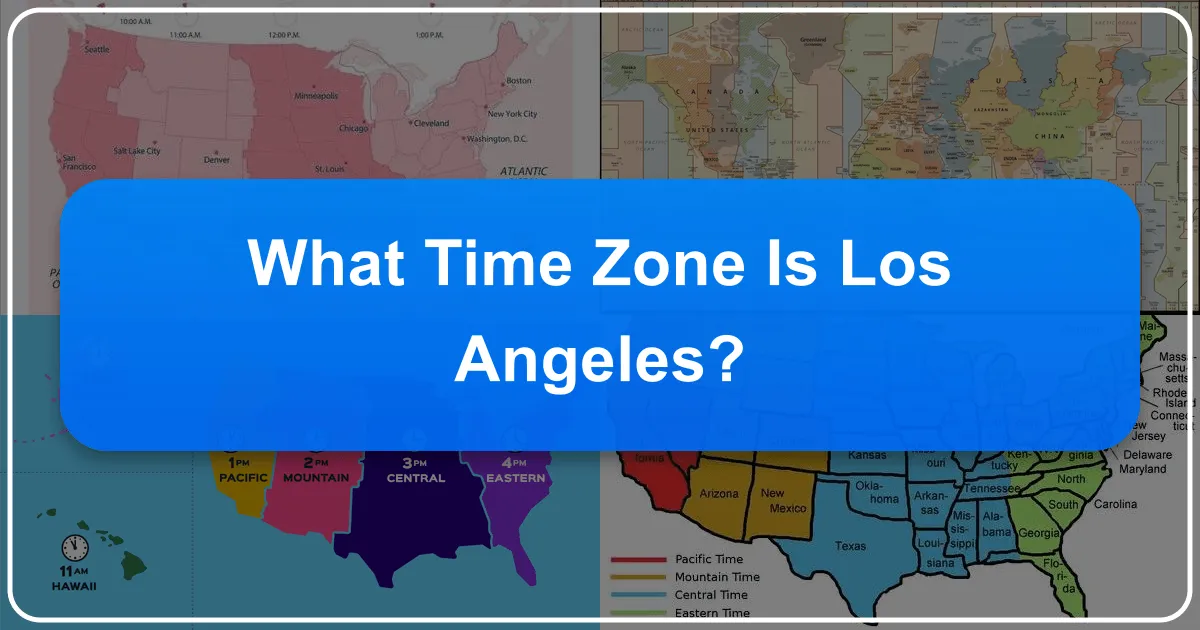 What Time Zone Is Los Angeles?