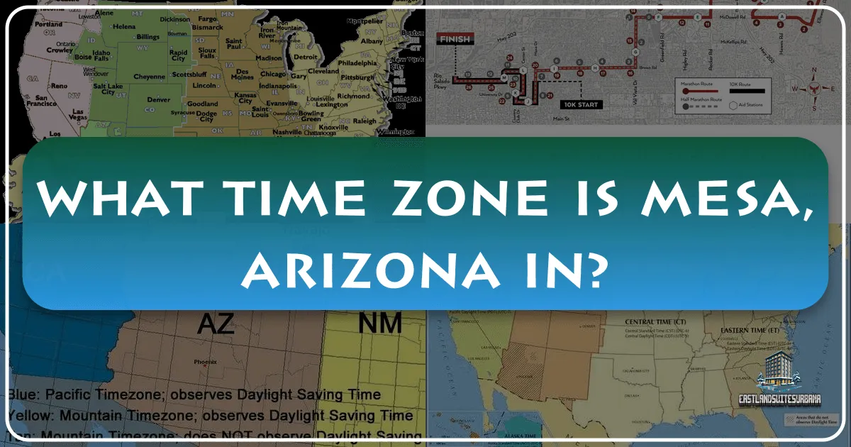 What Time Zone Is Mesa, Arizona In?