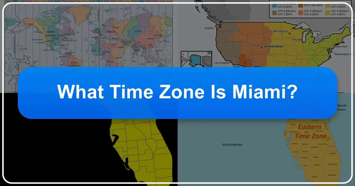 what time zone is miami
