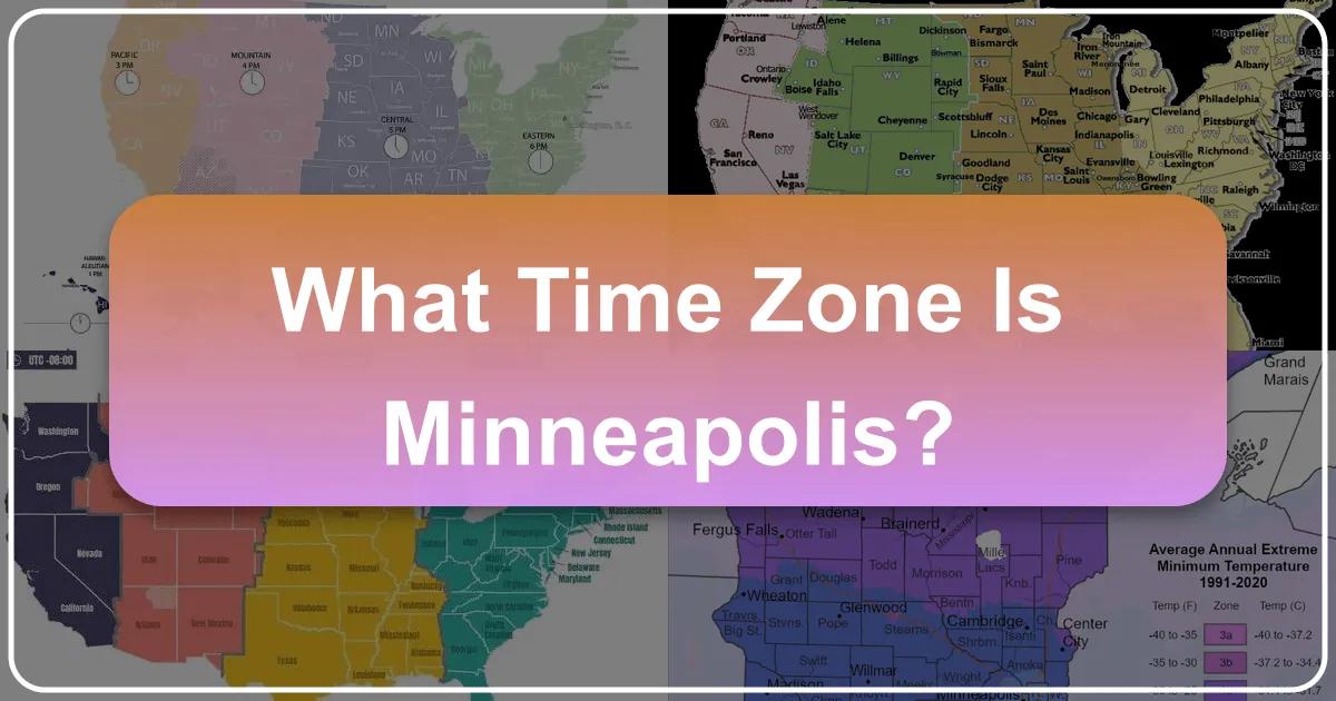 What Time Zone Is Minneapolis?