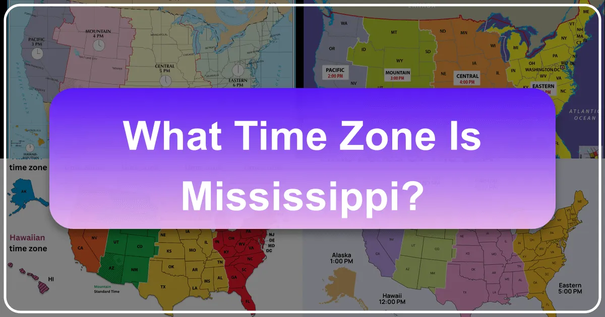 What Time Zone Is Mississippi?