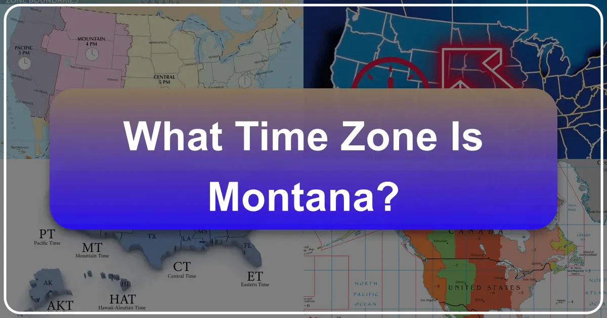 What Time Zone is Montana?