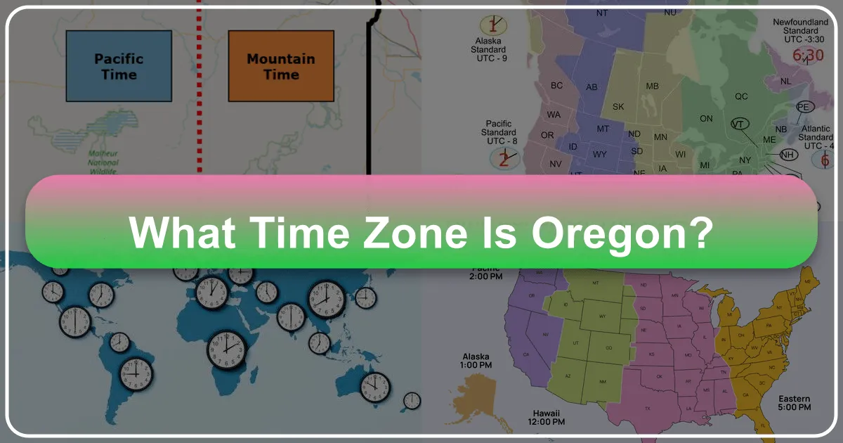 what time zone is oregon