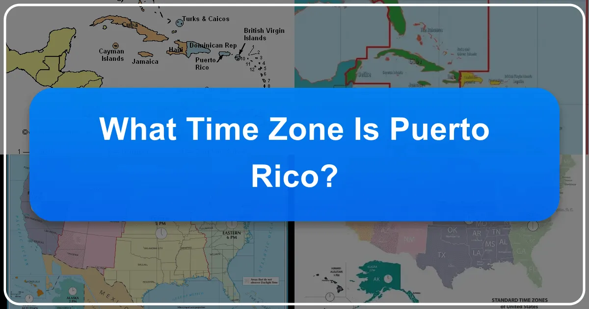 What Time Zone Is Puerto Rico?