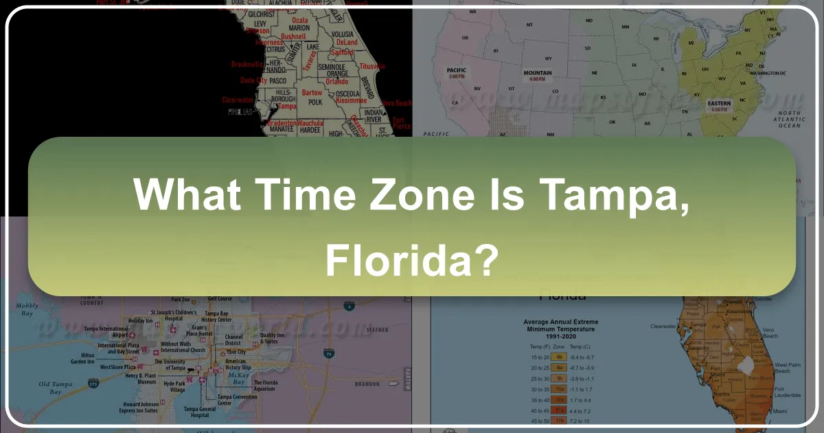 What Time Zone Is Tampa Florida