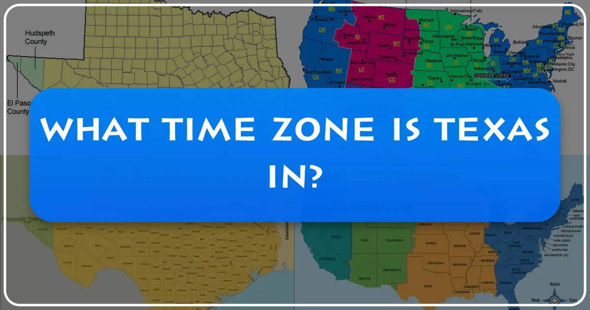 What Time Zone Is Texas In?