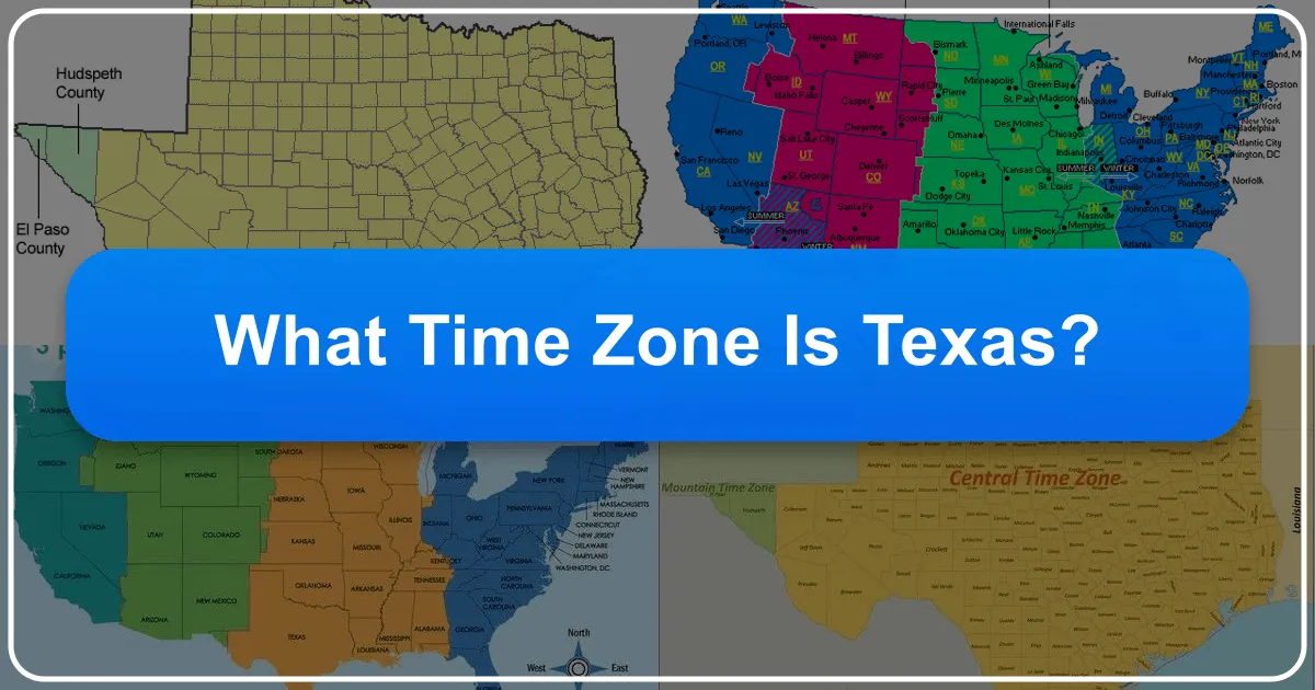 What Time Zone is Texas?