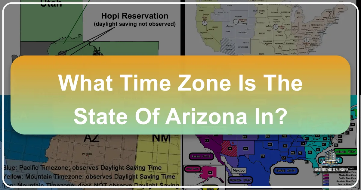 What Time Zone Is The State Of Arizona In?