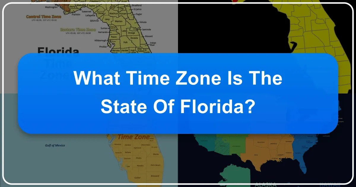 what time zone is the state of florida