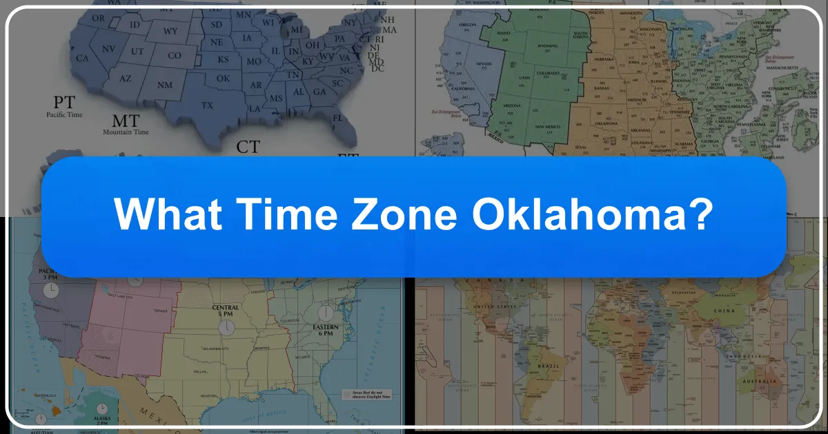 What Time Zone Is Oklahoma In?