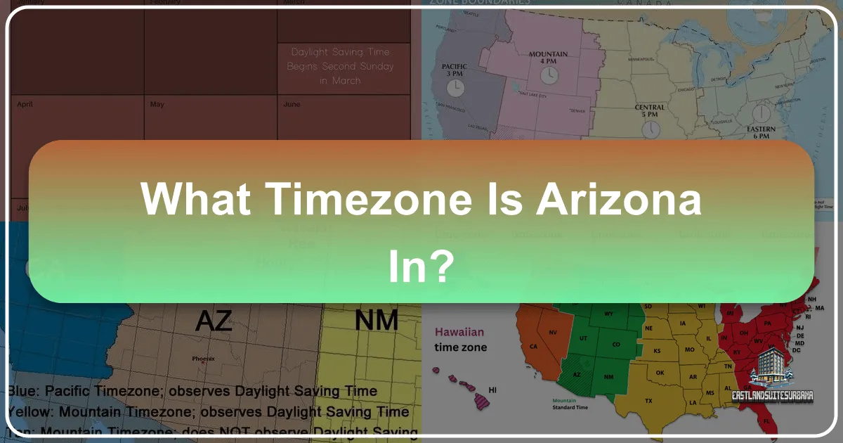 What Timezone Is Arizona In?