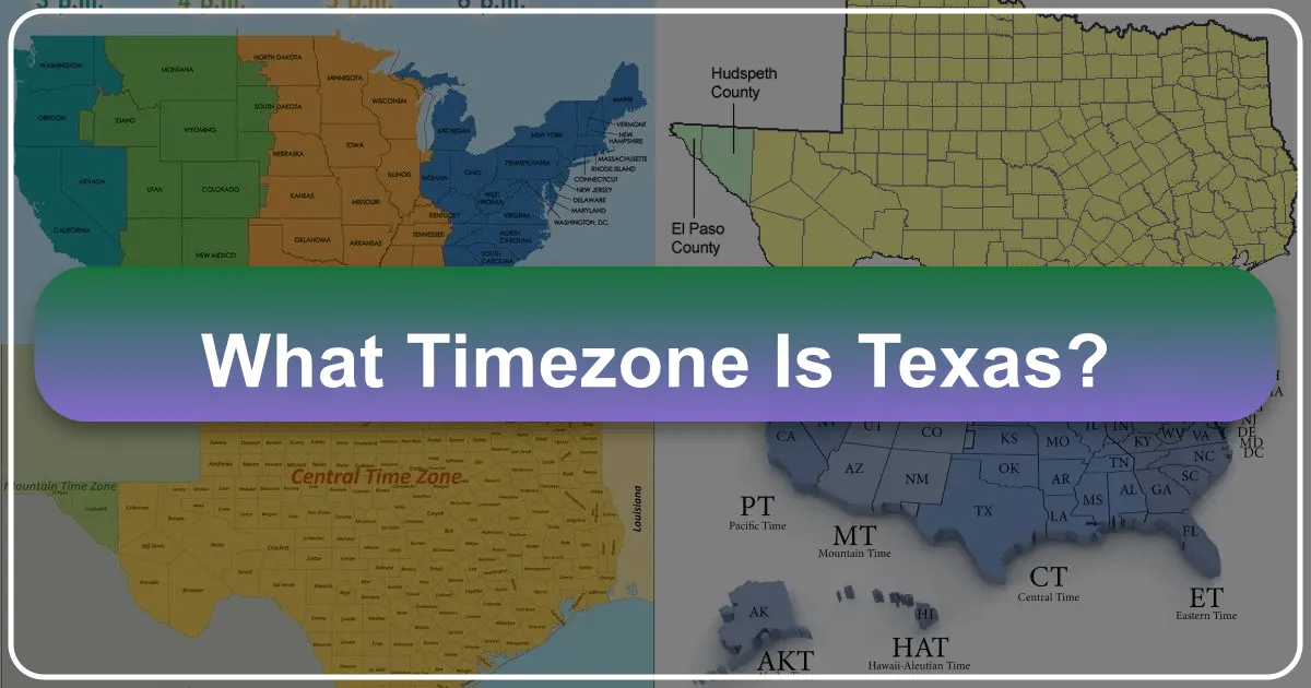 What Timezone Is Texas