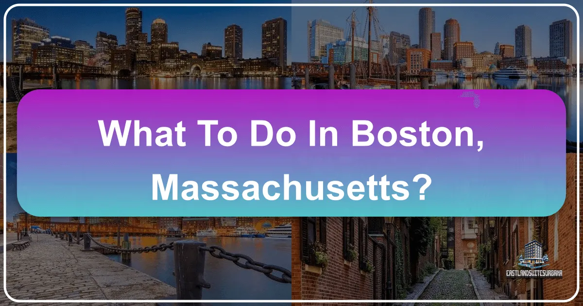 What To Do In Boston, Massachusetts?