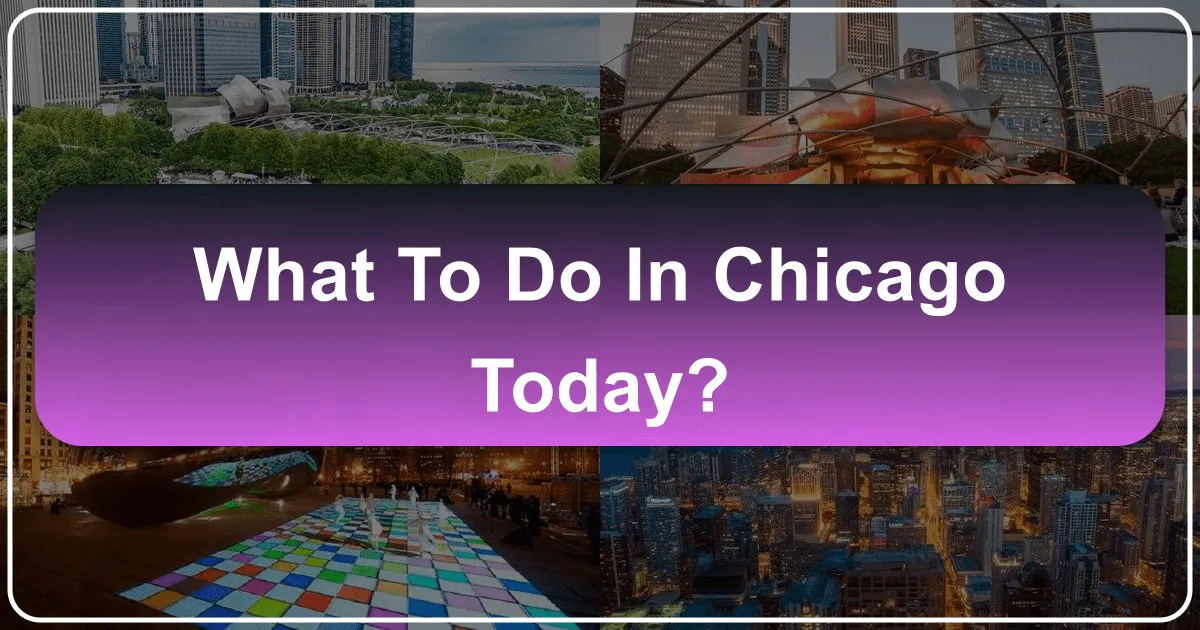 What to Do in Chicago Today
