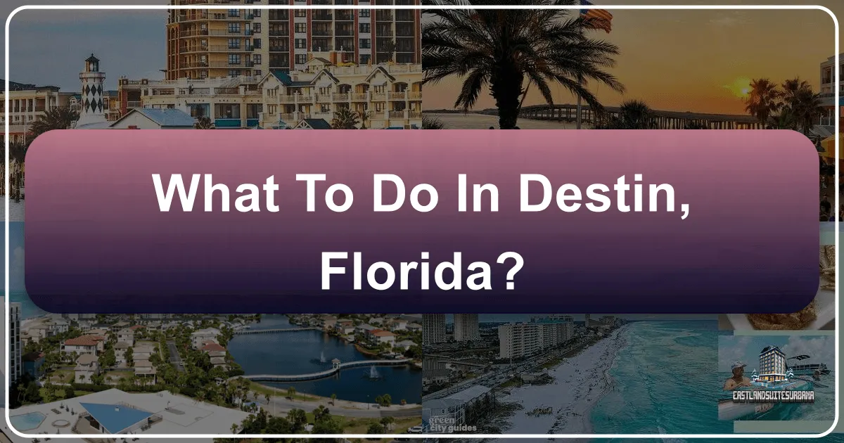 What to Do in Destin, Florida