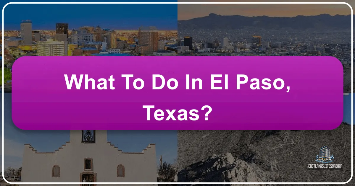 What to Do in El Paso Texas