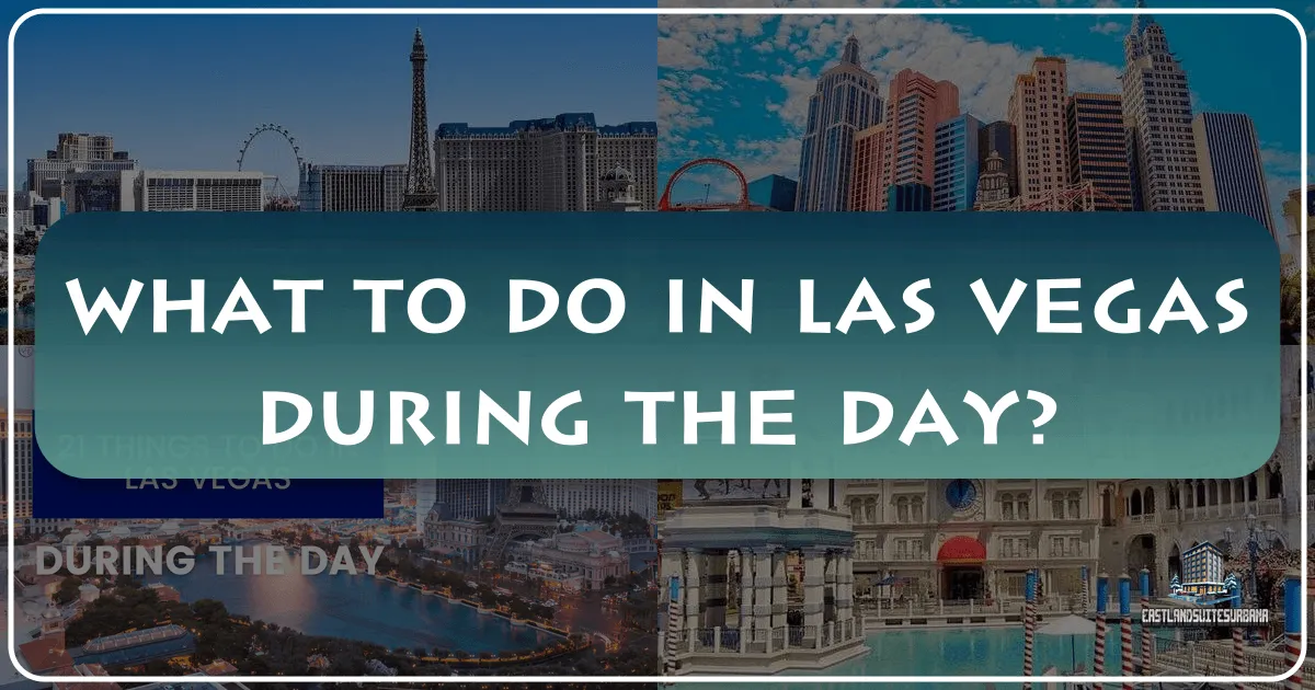 What to Do in Las Vegas During the Day: Unveiling the Daytime Magic of Sin City