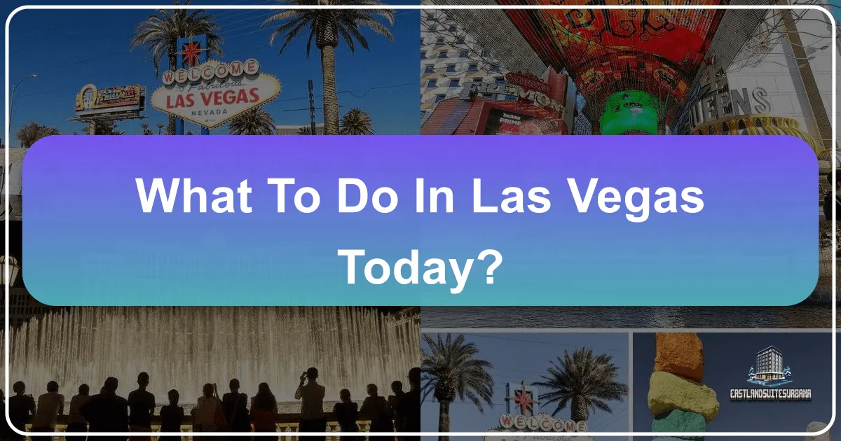 What To Do In Las Vegas Today?